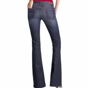 AG Jeans Adriano Goldshmied The Club Flare Stretch Denim Bootcut Boot Cut Fit 6